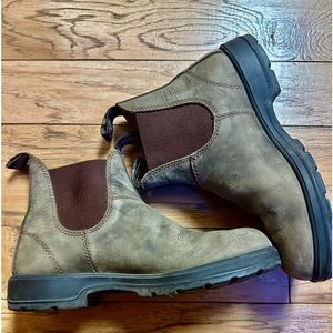 Blundstone Chelsea Boots, rustic brown